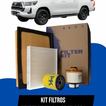 Kit filtros Toyota Hilux 2.4
